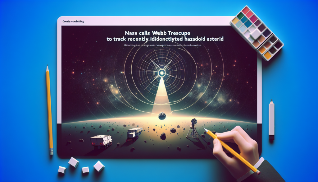 NASA wykorzystuje Teleskop Webb do śledzenia nowo zidentyfikowanej niebezpiecznej asteroidy.